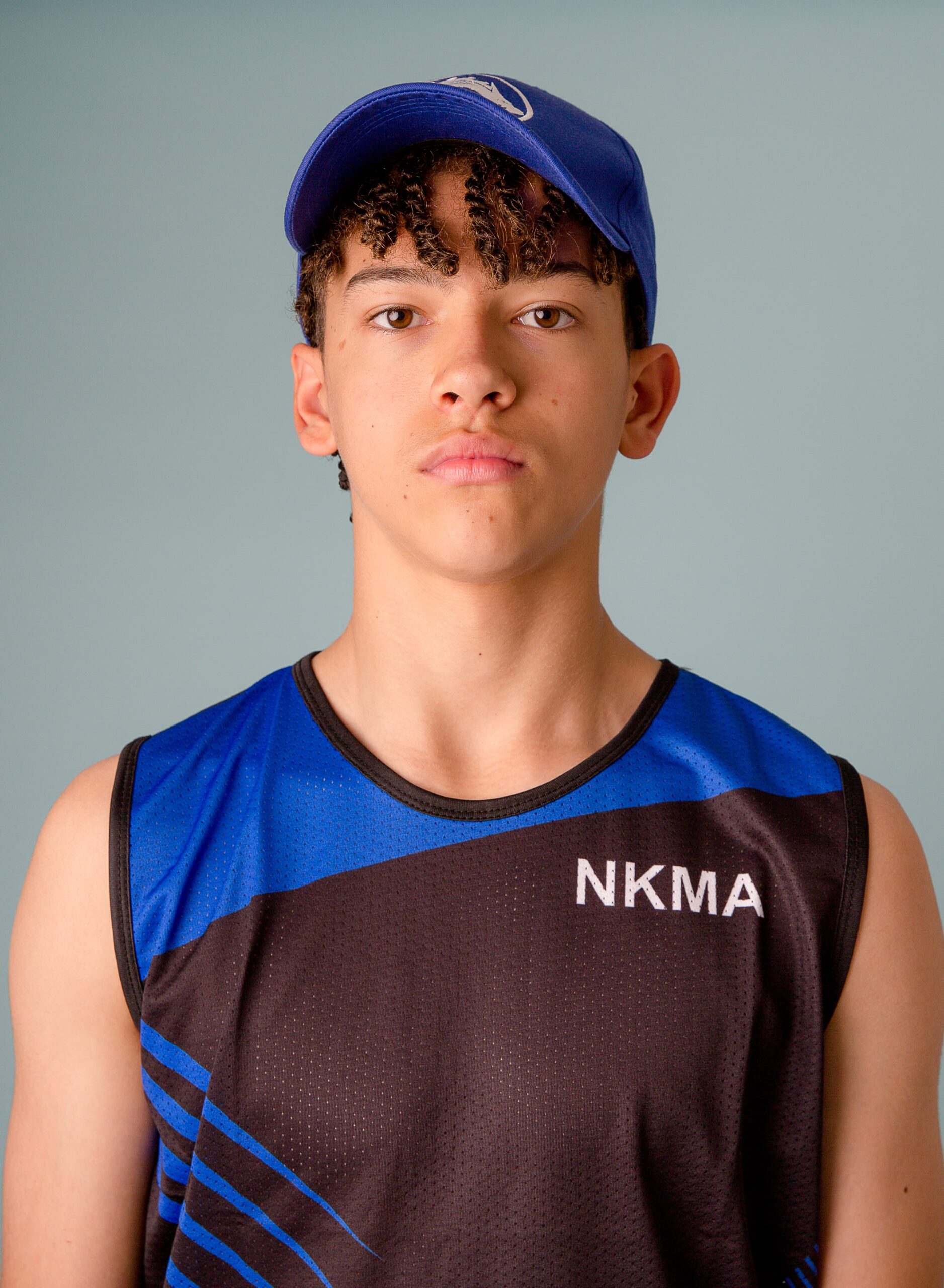 NKMA Men Boys Vest - Front shot of male model