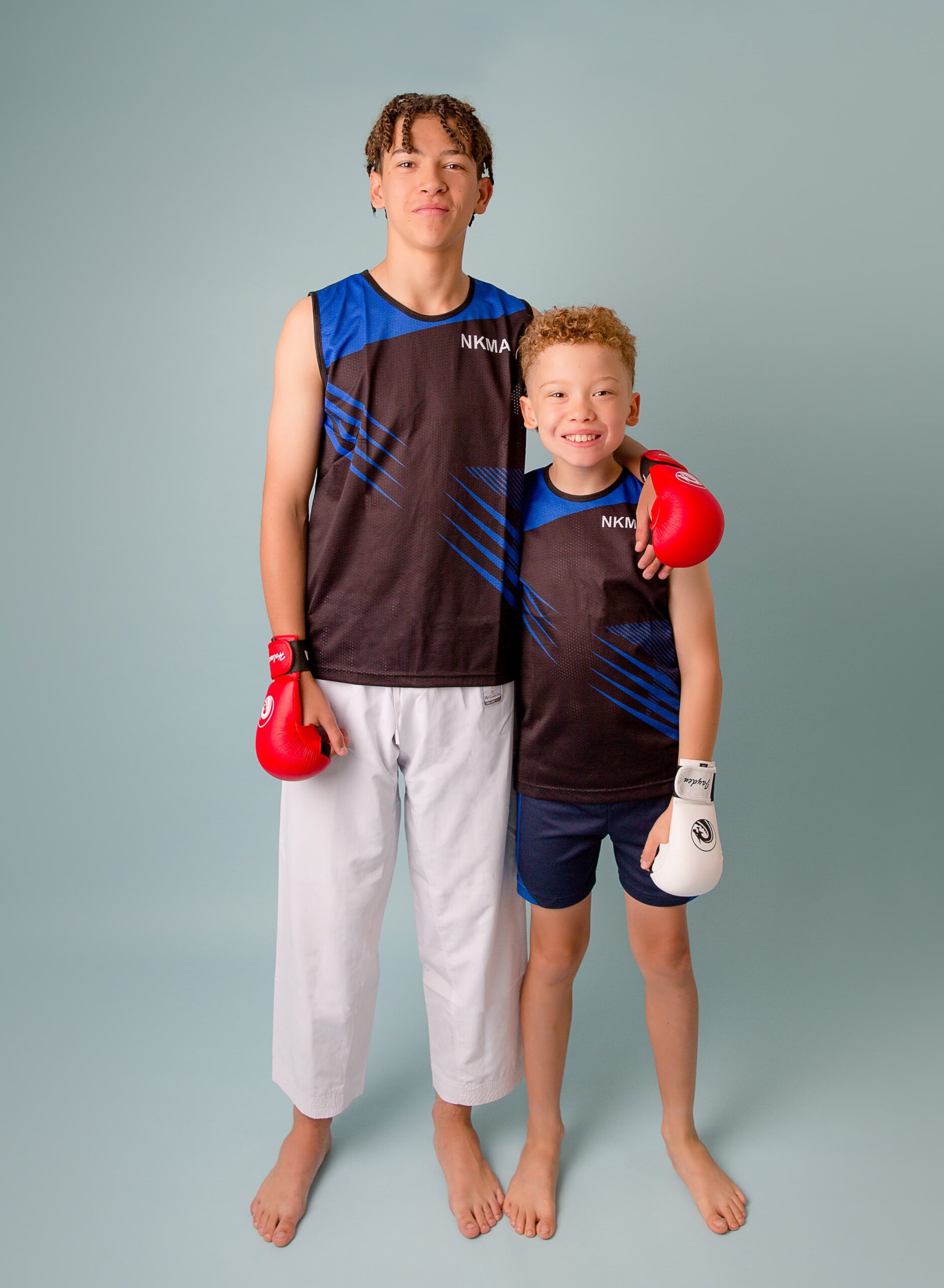 NKMA Men Boys Vest - Med shot of two male models
